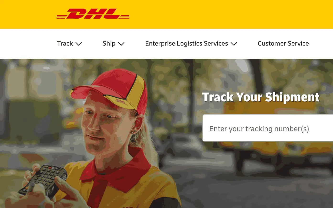 services logistiques dhl