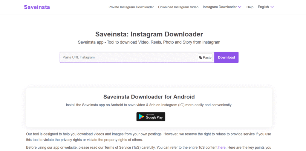 Saveinsta