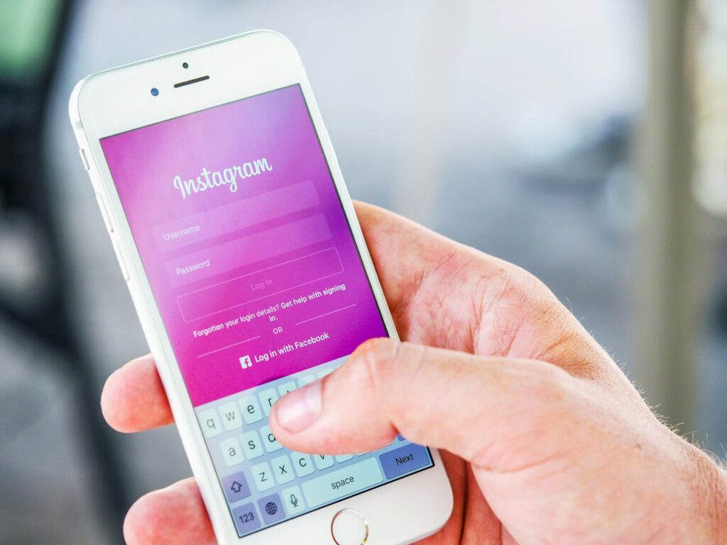 instagram account