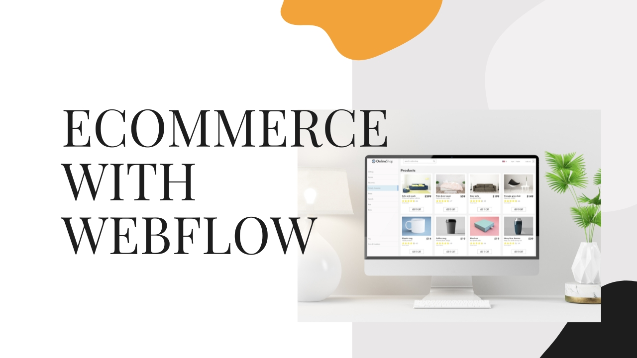 ecommerce with webflow